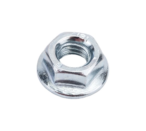 Изображение товара Гайка с фланцем крепежная техника DIN 6923 М6, 800 шт. БК 494044