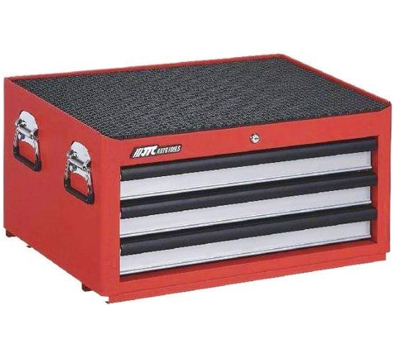 Изображение товара Инструментальный ящик средней глубины JTC красный, 3 секции 5639