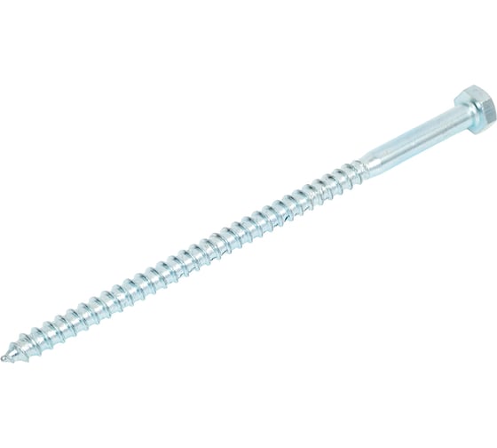 Изображение товара Шуруп с шестигранной головкой крепежная техника 6х120, 100 шт. БК 497116