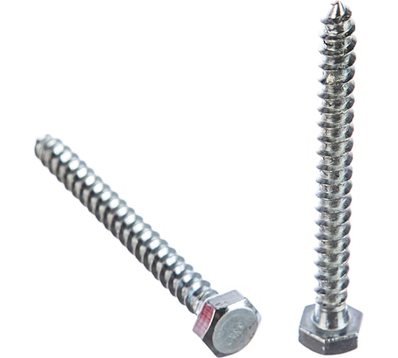 Изображение товара Шуруп с шестигранной головкой крепежная техника 6х60, 150 шт. БК 497106