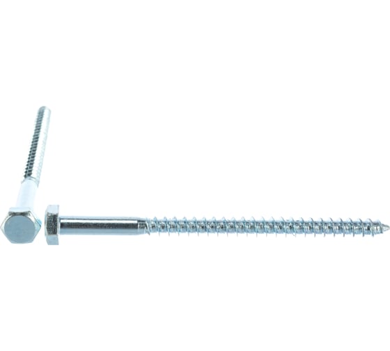 Изображение товара Шуруп с шестигранной головкой крепежная техника 6х90, 100 шт. БК 497112