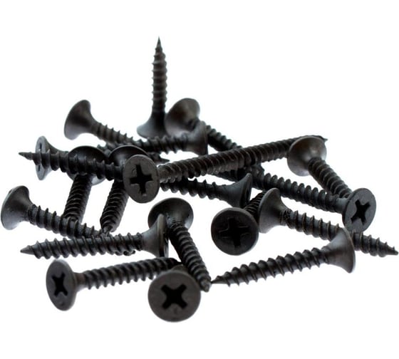 Изображение товара Саморез крепежная техника черный 3,5х32 м 900 шт. БК 430008