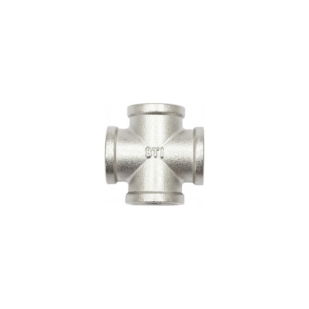 Изображение товара Крестовина STI 1/2 никелированная для водопроводных систем 780