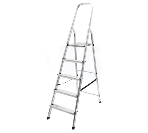 Изображение товара Алюминиевая стремянка Perilla Уфук 5 ступенек 111105