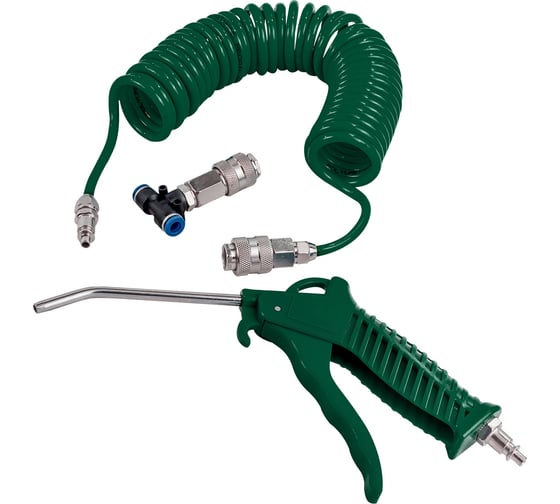 Изображение товара Обдувочный пистолет ROCKFORCE со шлангом и фитингами-переходниками для грузовых а/м RF-SG-01(26130)