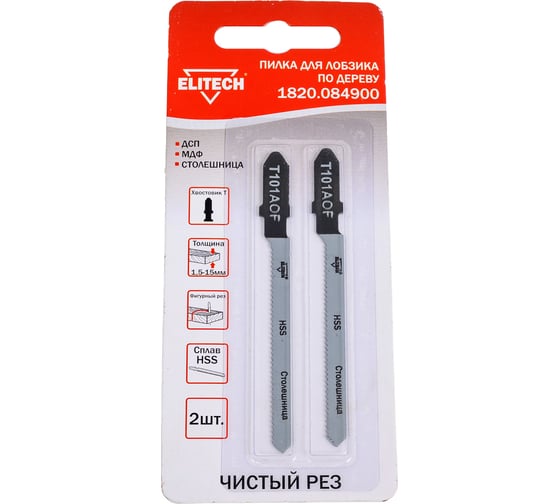 Изображение товара Полотно пильное Elitech 1820.084900