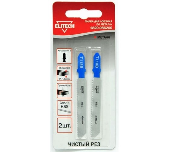 Изображение товара Полотно пильное Elitech 1820.086200