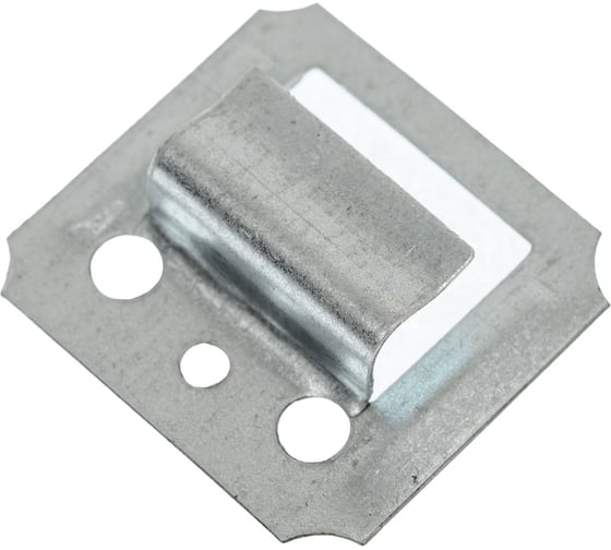 Изображение товара Кляймер КРЕПКО-НАКРЕПКО №4 (100 шт.), цинк (0,4) с 1,4*25 35169