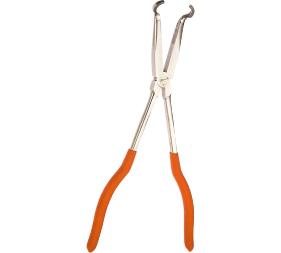 Изображение товара Удлиненные специальные пассатижи для колпачков свечей зажигания АвтоDело 280 мм 30441 11478