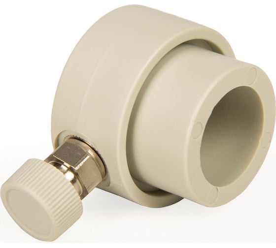 Изображение товара Коллекторная заглушка LAMMIN ppr, со сброс. клапаном 32 240/20 серый Lm31084000032G