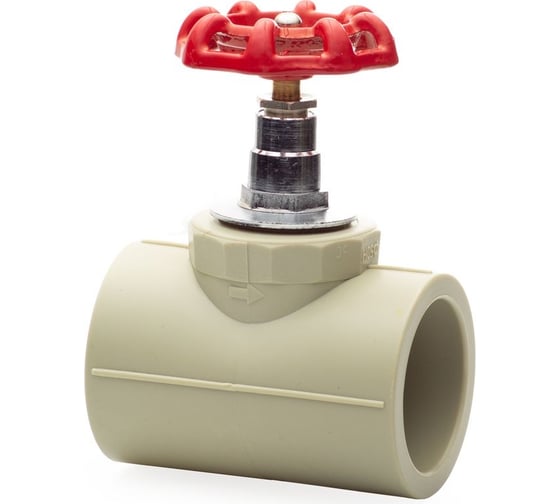 Изображение товара Вентиль LAMMIN ppr 50 14/1 серый Lm31071000050G