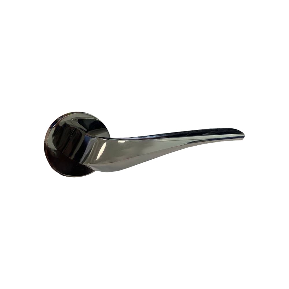 Изображение товара Раздельная ручка Trodos 550 круг 03 черный никель для межкомнатных и входных дверей