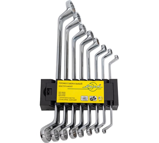 Изображение товара Набор ключей накидных 6-24мм 8 предметов AIST 0020208B-1-X 00-00002405