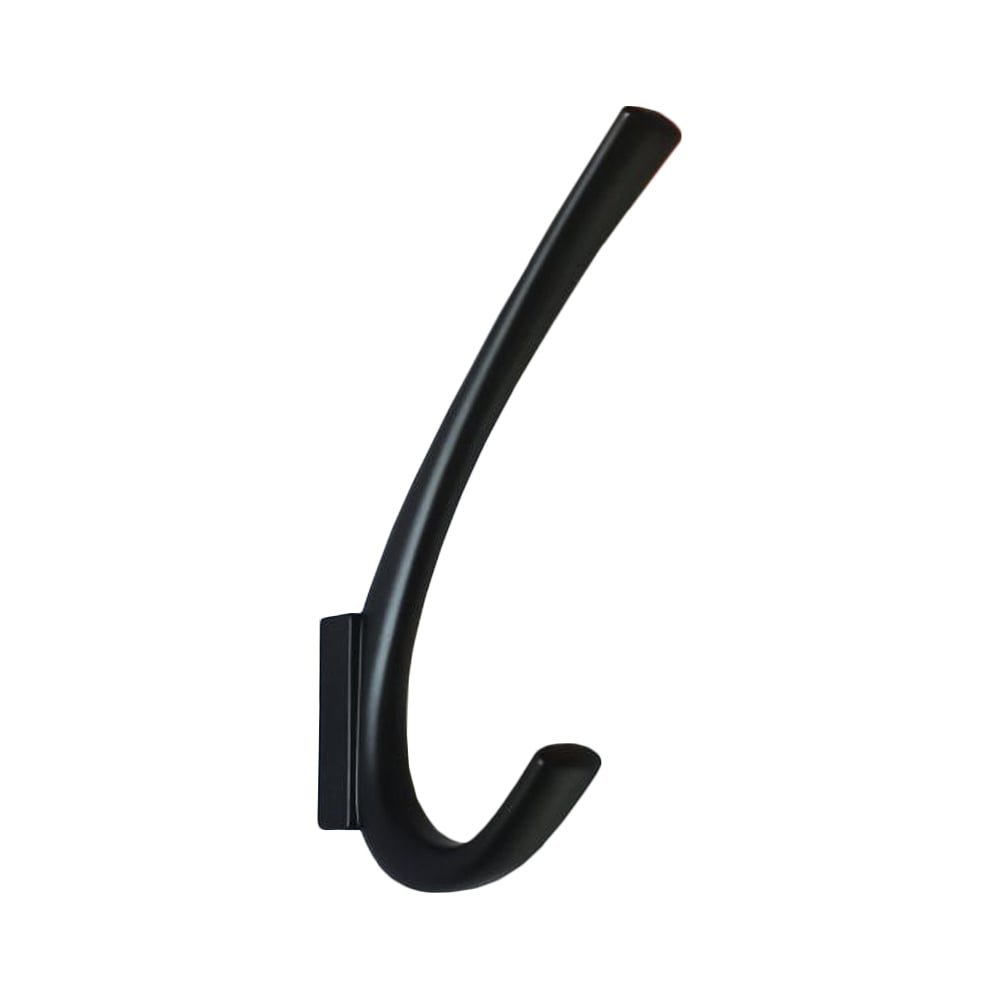 Изображение товара Мебельный крючок Trodos 1642 двухрожковый сплав цам черный матовый