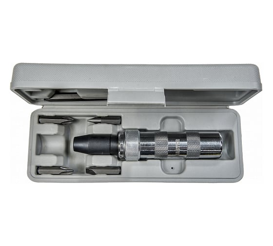 Изображение товара Ударно-поворотная отвертка 1/2" с битами 7 предметов AIST 79201406М 00-00022626