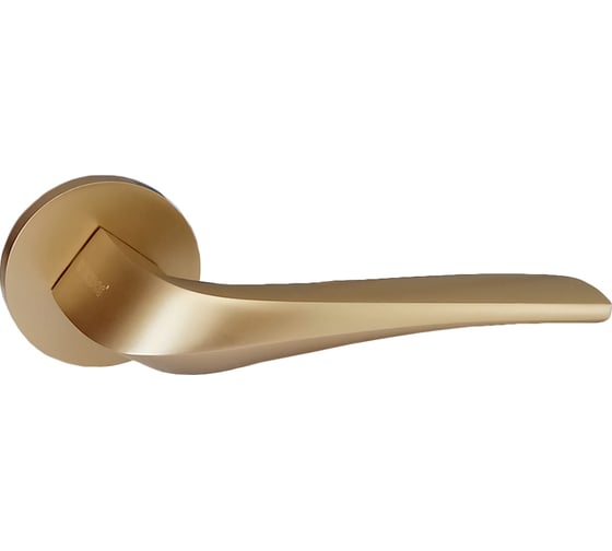 Изображение товара Раздельная ручка Trodos 867, круг 03, золото, матовый 204800