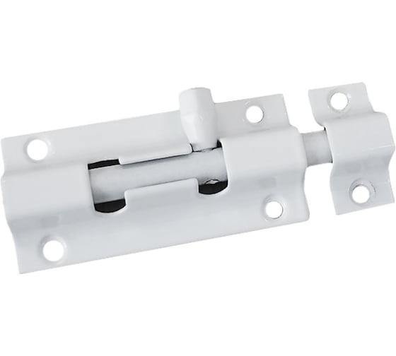 Изображение товара Шпингалет Trodos zy-710b без пружины, l80, белый матовый 205071