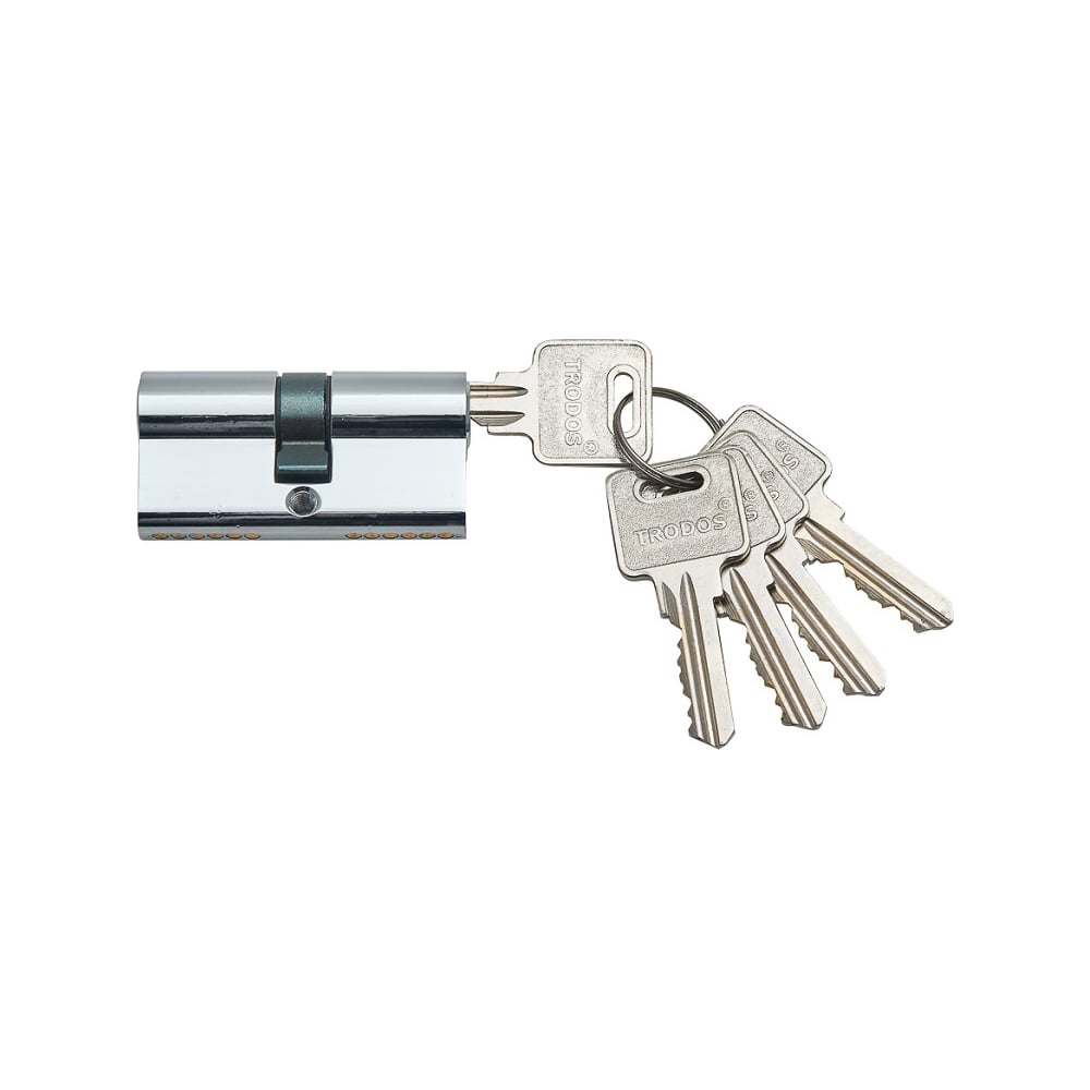 Изображение товара Цилиндровый механизм Trodos цм 80(40/40) для надежной защиты дверей