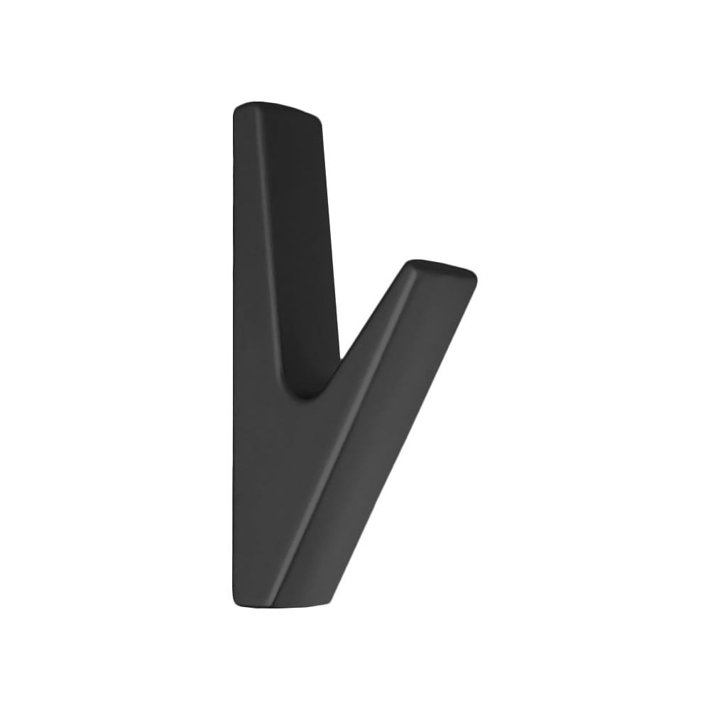 Изображение товара Мебельный крючок Trodos 1641 1-рожковый цам черный матовый