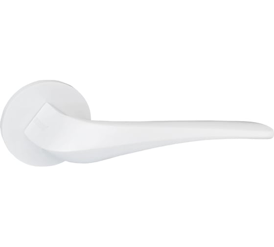 Изображение товара Раздельная ручка Trodos 867, круг 03, белый матовый 204798