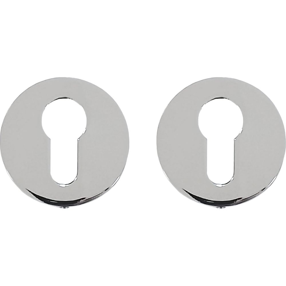 Изображение товара Накладка на цилиндр Trodos et, круг 03, хром 204586