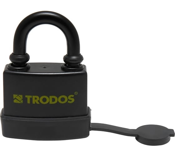 Изображение товара Навесной замок Trodos bc-ig1-45, всепогодный, с одной секретностью, чугун, черный 210260