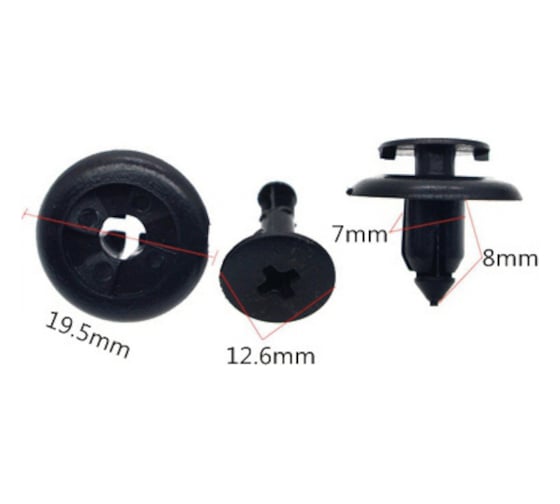 Изображение товара Клипса крепежная для а/м Toyota обшивки двери 90467-07121-b2 10 шт Nord-Yada 909181