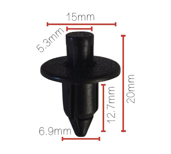 Изображение товара Клипса крепежная для а/м Mitsubishi отделки mb475401 10 шт Nord-Yada 909205