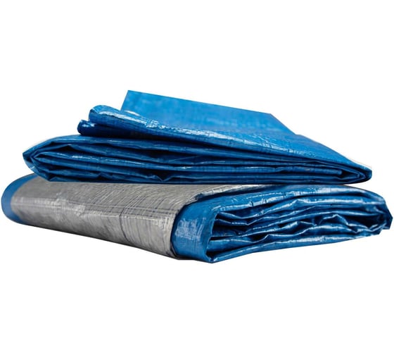 Изображение товара Тент укрывной Тарпаулин 5х6 м, 60 г.м.кв., голубой ООО ПКФ БРЕЗЕНТ В56601112