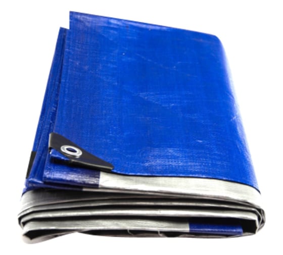 Изображение товара Тент укрывной Тарпаулин 10х12 м, 180 г.м.кв., синий ООО ПКФ БРЕЗЕНТ В10121802