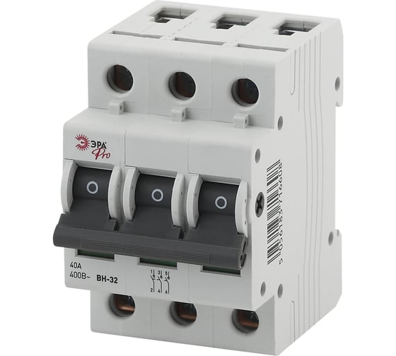 Изображение товара Выключатель нагрузки ЭРА pro no-902-96 вн-32 3p 40a Б0031920