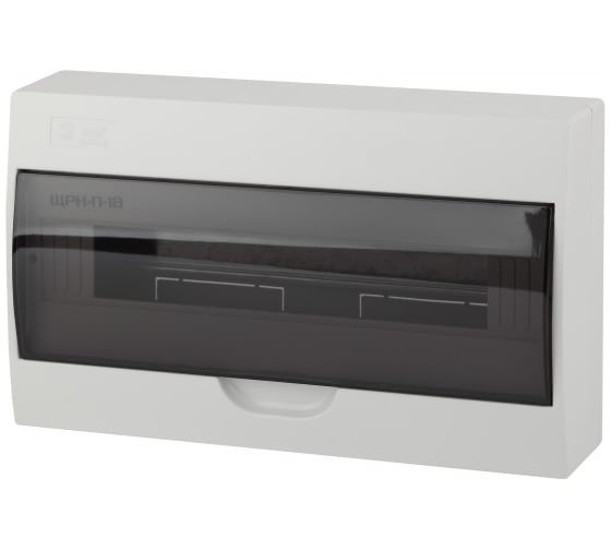 Изображение товара Пластиковый распределительный корпус ЭРА ЩРНП18 SIMPLE без шин и монт. комп. Б0047725