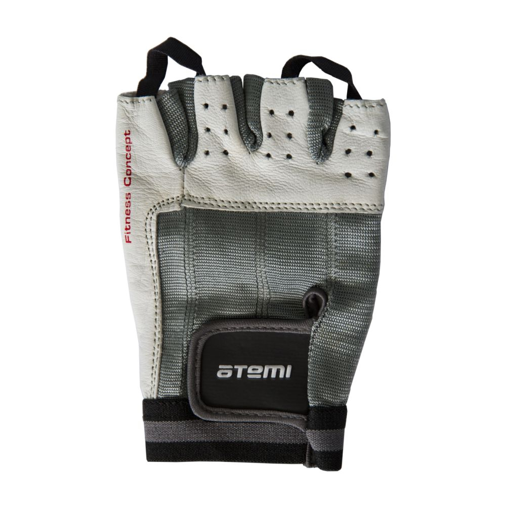 Перчатки для фитнеса ATEMI перчатки для фитнеса унисекс кожаные q12 чёрный размерs