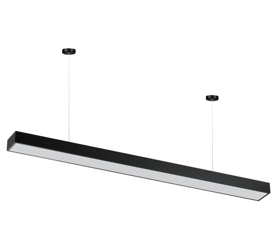 Изображение товара Светильник ЭРА LED Geometria Block SPO116B40K024 24Вт 4000K 1750Лм IP40 1200x70x50 черный подвесной Б0058865