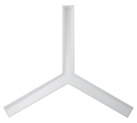 Изображение товара Светильник ЭРА светодиодный Geometria Igrek SPO144W40K066 66Вт 4000К 4000Лм IP40 1200х1200х80 белый Б0050572