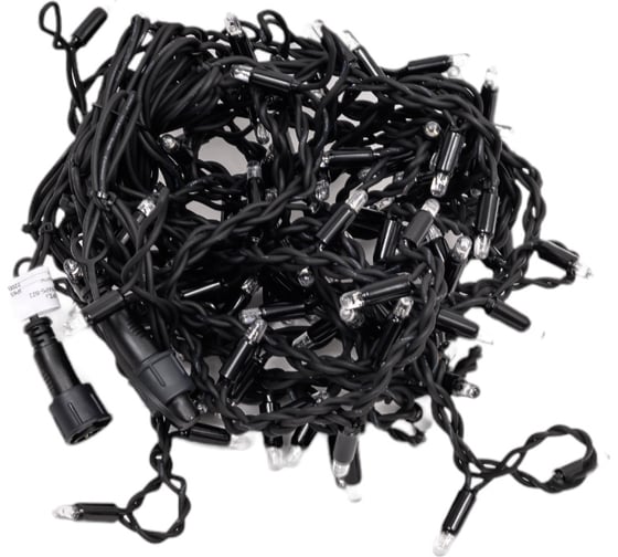 Изображение товара Гирлянда ЭРА ERAPSBZ2 светодиодная новогодняя бахрома уличная 2 м желтая 120 LED IP65 Б0060546