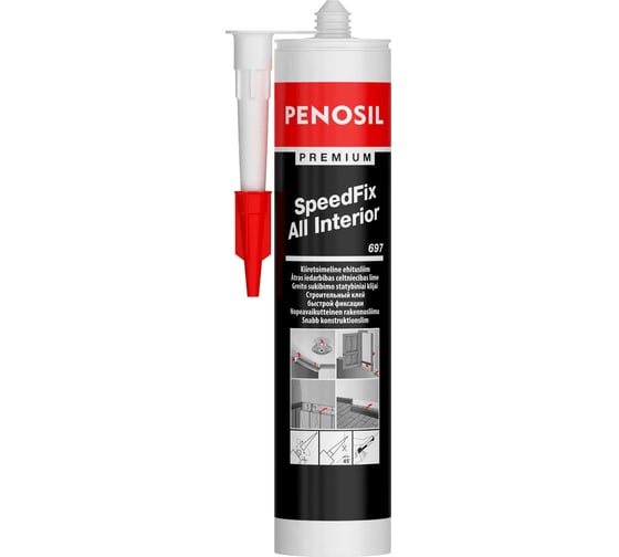 Изображение товара Монтажный клей Penosil SpeedFix Acrylic High Tack 697 280 мл H4756