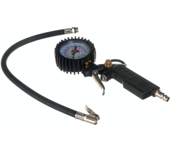 Изображение товара Пистолет с манометром для накачки шин АвтоDело 10 атм. 42303 13779