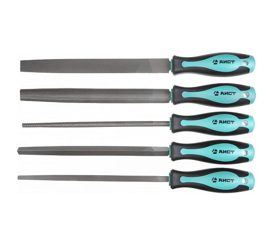 Изображение товара Набор напильников по металлу 5 предметов AIST 79106105 00-00007643