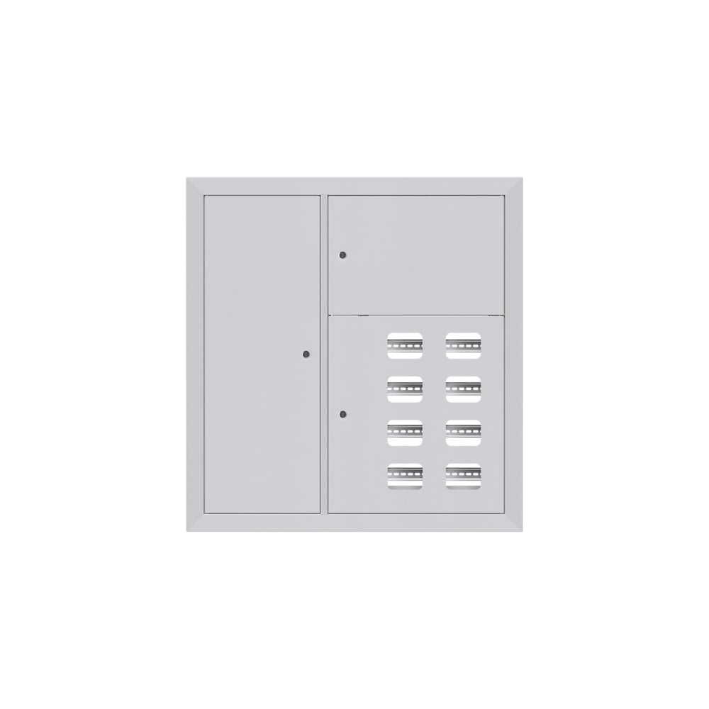 Этажный щит EKF 8 кв, слаботочка слева, 1000x950x150, Basic mb28-v-8z