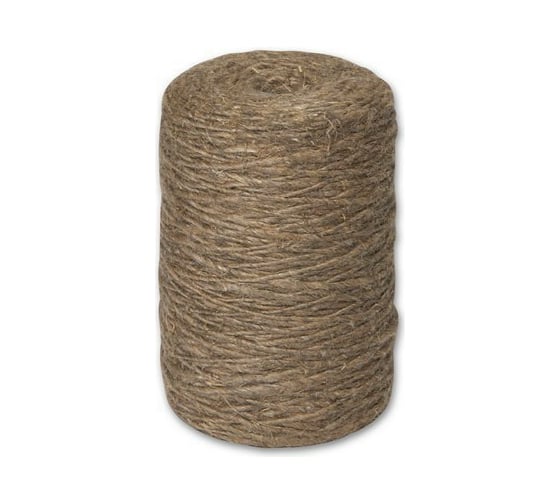 Изображение товара Пеньковый шпагат ЩИТ ШП 4,0 ктекс Н 1 непол. 1-ниточный в боб. по 1 кг 66740