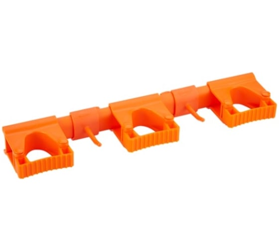 Изображение товара Гигиеничное гибкое настенное крепление Vikan 420 мм, оранжевый цвет 10117