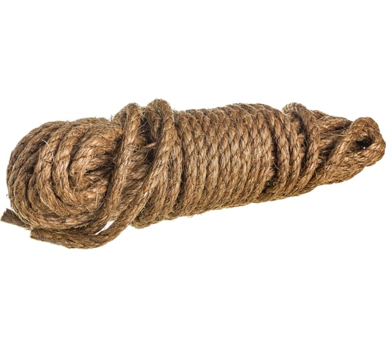 Изображение товара Манильский канат ЩИТ МТ d. 10 мм в мотках по 20 м 66767