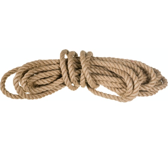 Изображение товара Джутовый канат ЩИТ ДТ d. 18 мм в отрезках по 15 м 66784