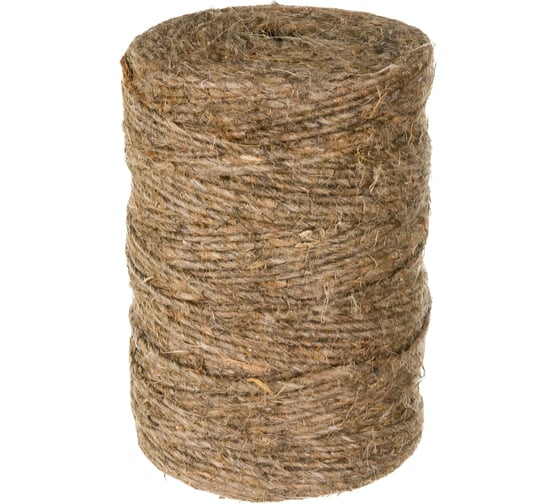 Изображение товара Пеньковый шпагат ЩИТ ШП 3,34 ктекс Н 1 непол. 1-ниточный в боб. по 1 кг 66739