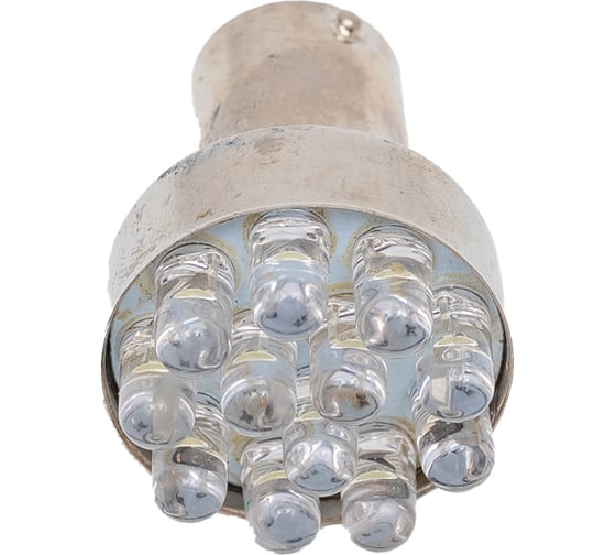 Изображение товара Светодиодная лампа KRAFT P21W BA15s 12/24v White 12 LEDs KT 700063