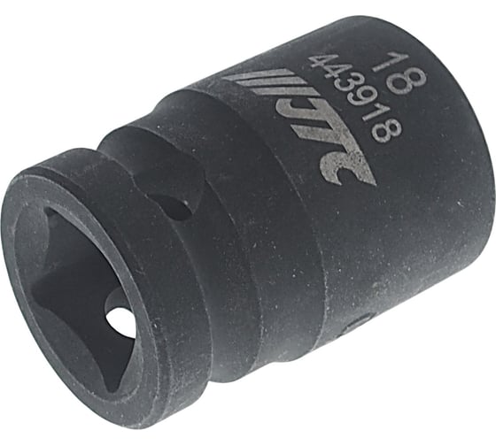 Изображение товара Головка торцевая ударная 12-гранная (1/2"; 18 мм; 38 мм) JTC 443918