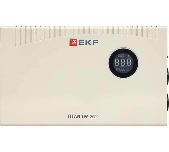 Изображение товара Стабилизатор напряжения симисторный EKF TITAN -TW-2000 stab-TW-2000