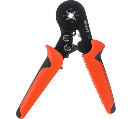 Изображение товара Квадратные пресс-клещи для обжима наконечников Gigant 0.25-6 мм2 GECT-02