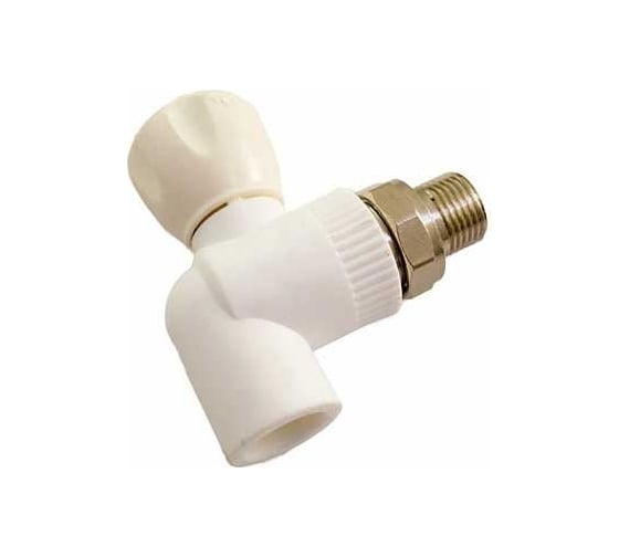 Изображение товара Кран MeerPlast PPRC накидная гайка, 25х3/4, угловой Т0000001214